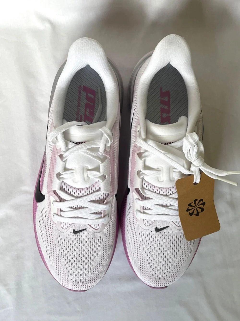 Nike Pegasus 42 White Magenta Pink Running Shoes IB1881-103